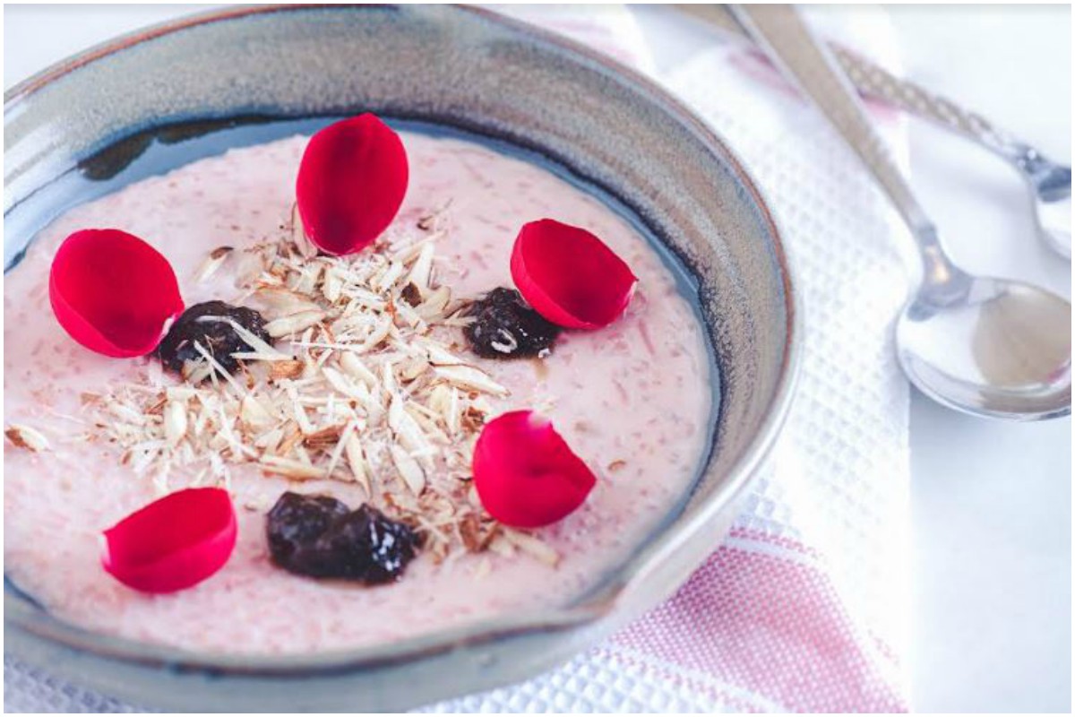 Gulkand Kheer, Homemade Kheer, Thanksgiving Day