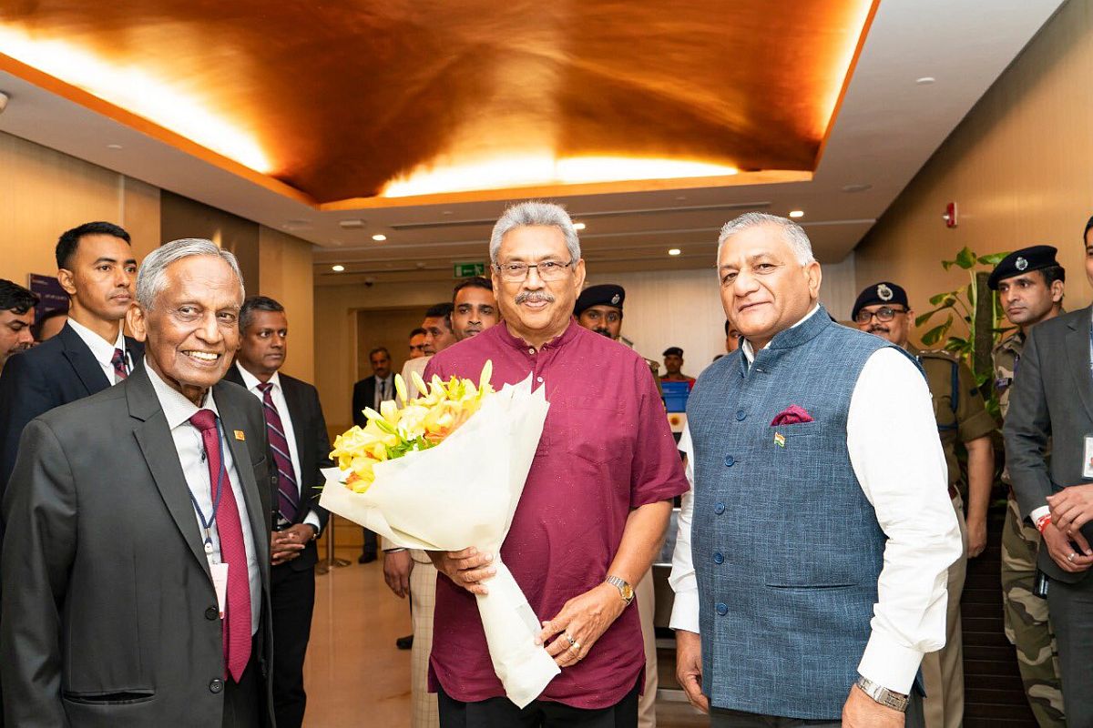 Sri Lanka President arrives on a three-day visit to India, to meet PM Modi today