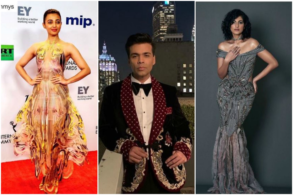Emmy 2019: Radhika Apte, Kubbra Sait looks; fans woo on Karan Johar’s Dolce & Gabbana suit