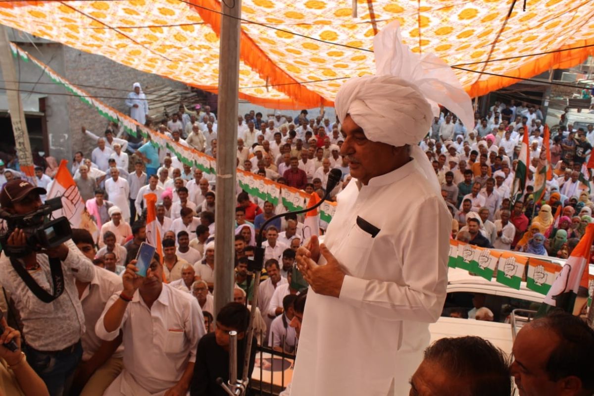 Bhupinder Singh Hooda elected as leader of opposition in Haryana