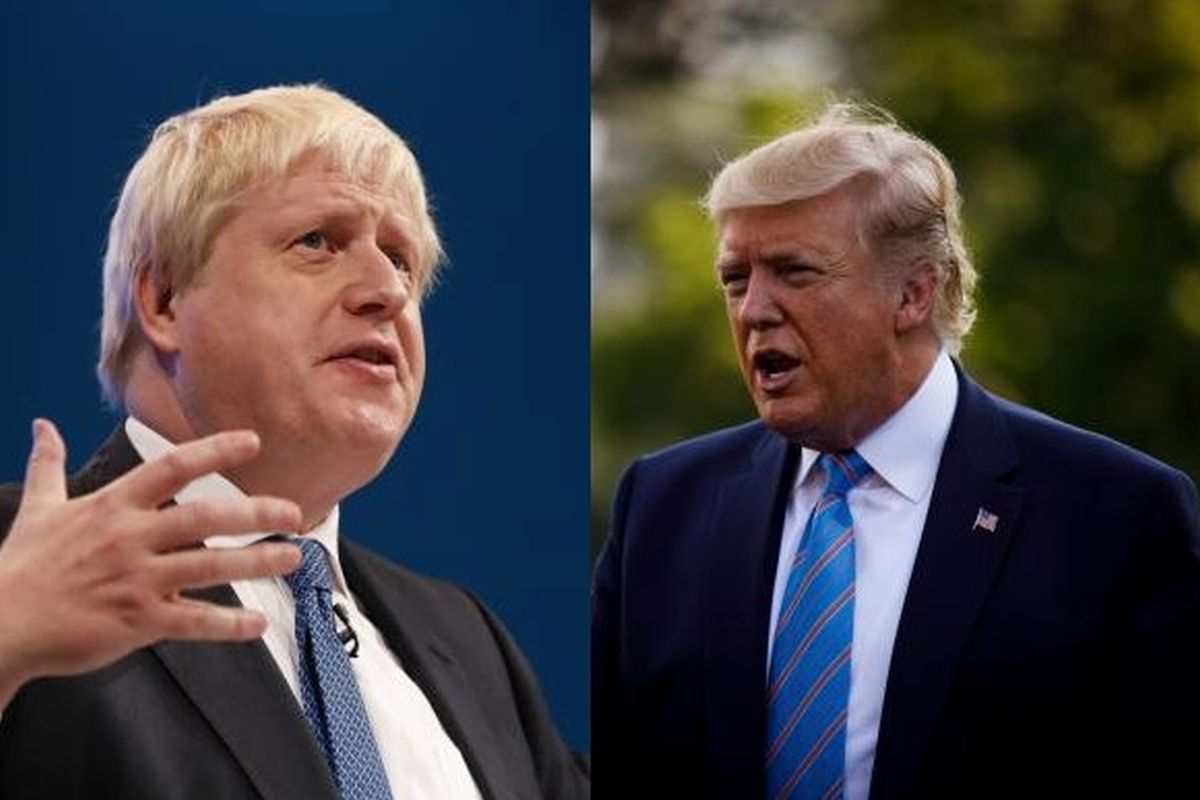Donald Trump, UK PM Johnson discuss trade, NATO over phone