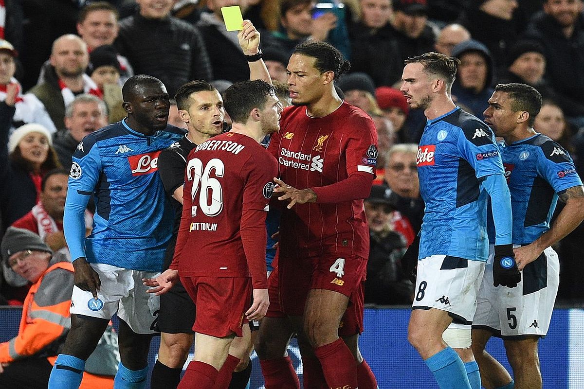Liverpool vs Napoli: Defending 