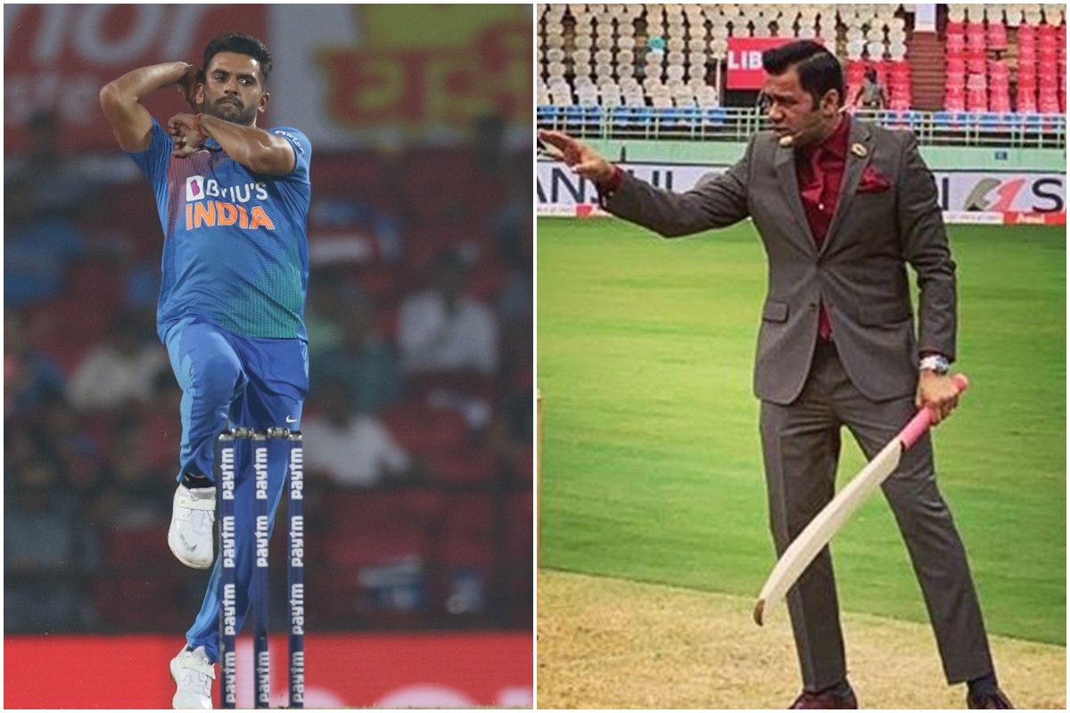 Akash Chopra, Deepak Chahar, Akash Chopra - Deepak Chahar - Tweet, Deepak Chahar Rajashtan, Akash Chopra Rajasthan Ranji Trophy, Akash Chopra old tweet about Deepak Chahar, Deepak Chahar hat-trick, Deepak Chahar hat-trick vs Bangladesh, Chahar hat trick, Chahar hat trick vs Bangladesh, Chahar wickets, Chahar takes hat trick again, Deepak Chahar news, India vs Bangladesh T20I, IND vs BAN, Bangladesh's Tour of India 2019