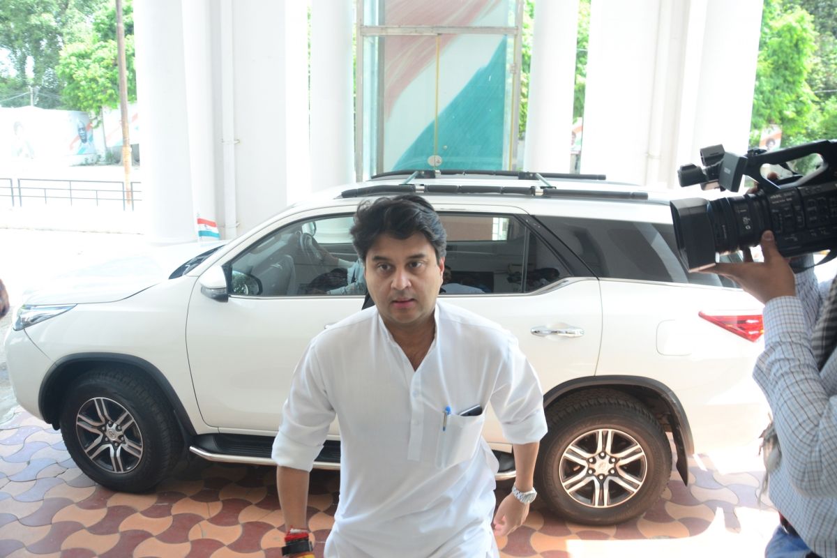 Rumors of discontent with party ‘baseless’: Jyotiraditya on removing Congress from Twitter bio
