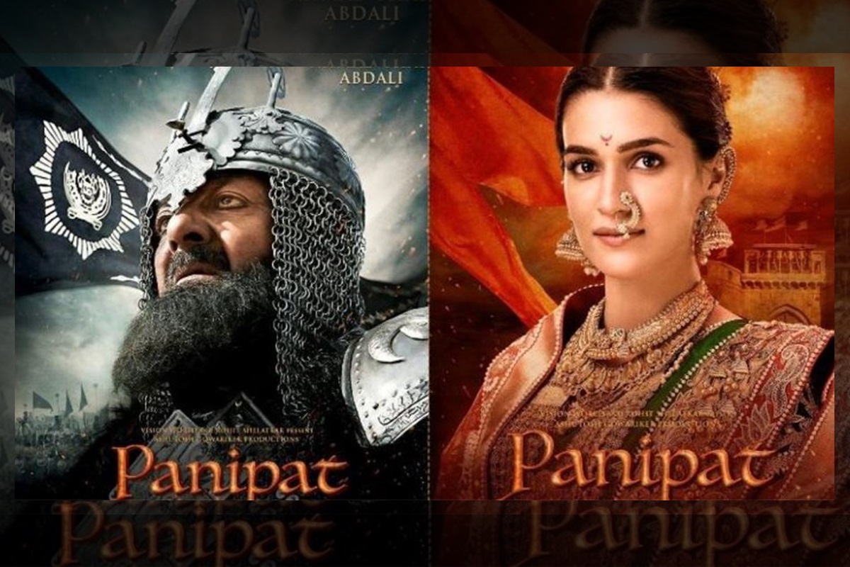 Character posters of ‘Panipat’ featuring Sanjay Dutt, Kriti Sanon and Arjun Kapoor out
