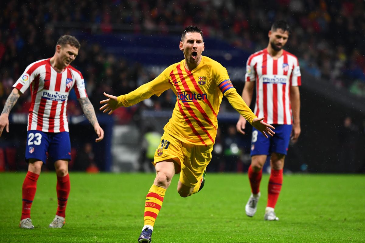 Lionel Messi’s goal retains top spot for Barcelona in La Liga