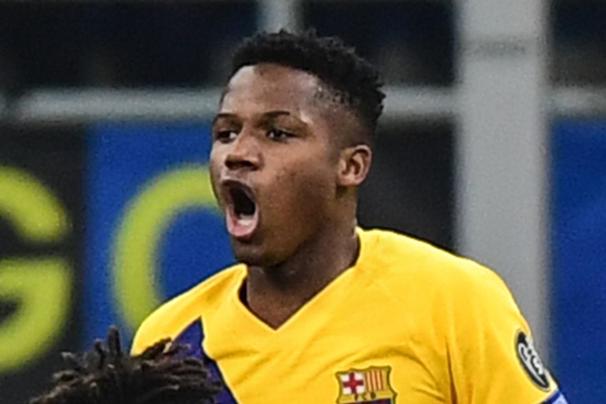 Barcelona striker Ansu Fati breaks 22-year-old record to become Champions League’s youngest scorer