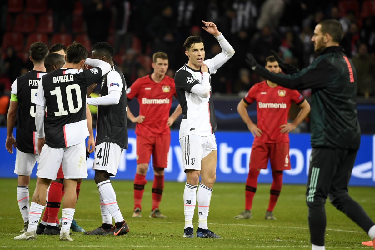 Ronaldo scores as unbeaten Juventus hammer Bayer Leverkusen  before Champions League knockouts