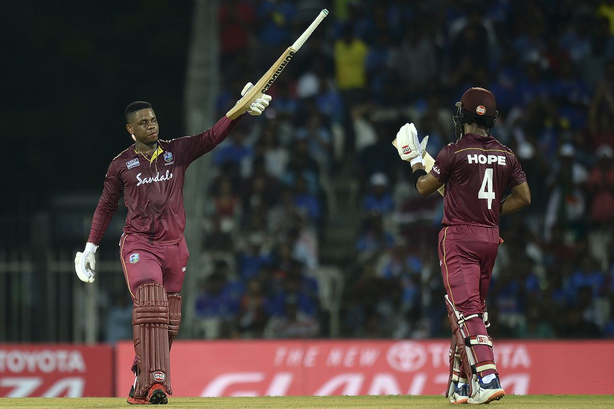 Hetmyer, Hope score tons as West Indies beat India by 8 wickets in 1st ODI