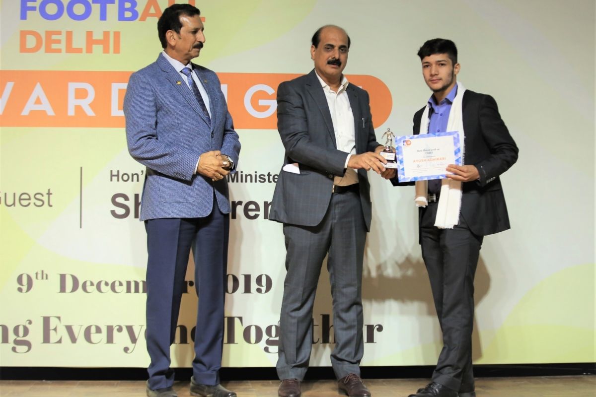 Football Delhi holds its first awards night