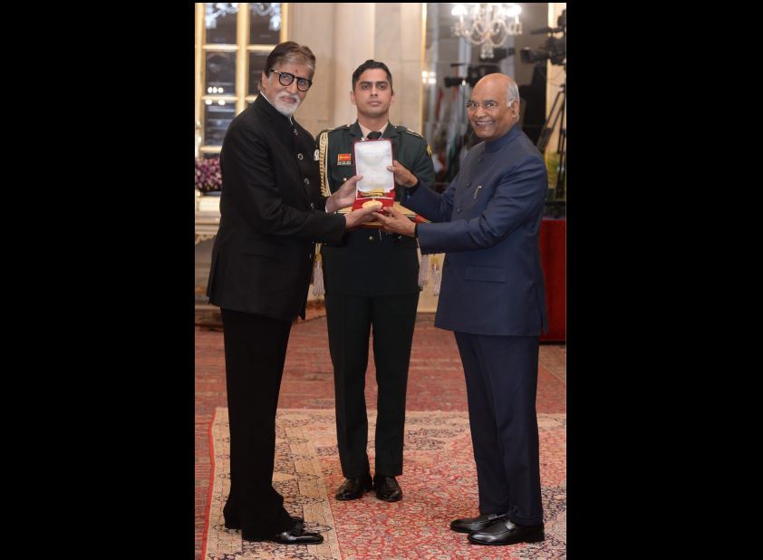 Amitabh Bachchan honoured with Dadasaheb Phalke Award, says still some work is left to be done