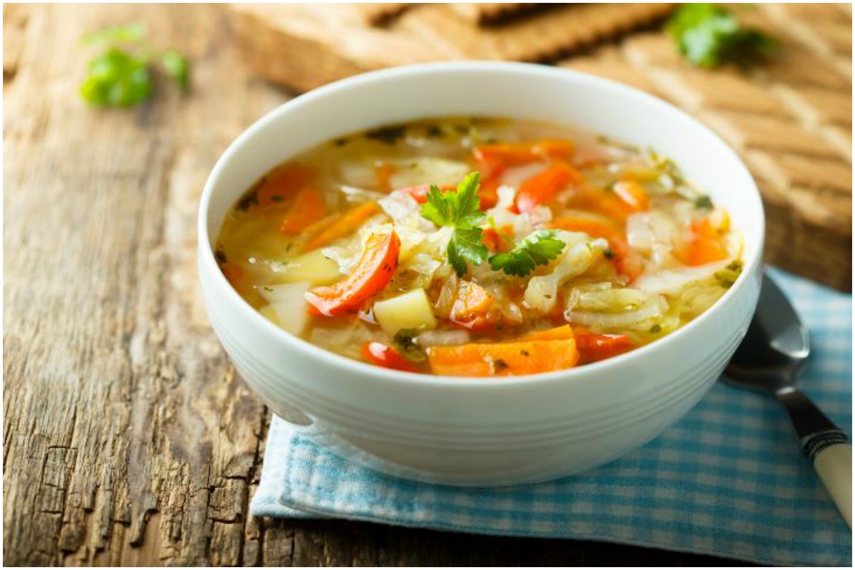 Soup for weight loss in winter