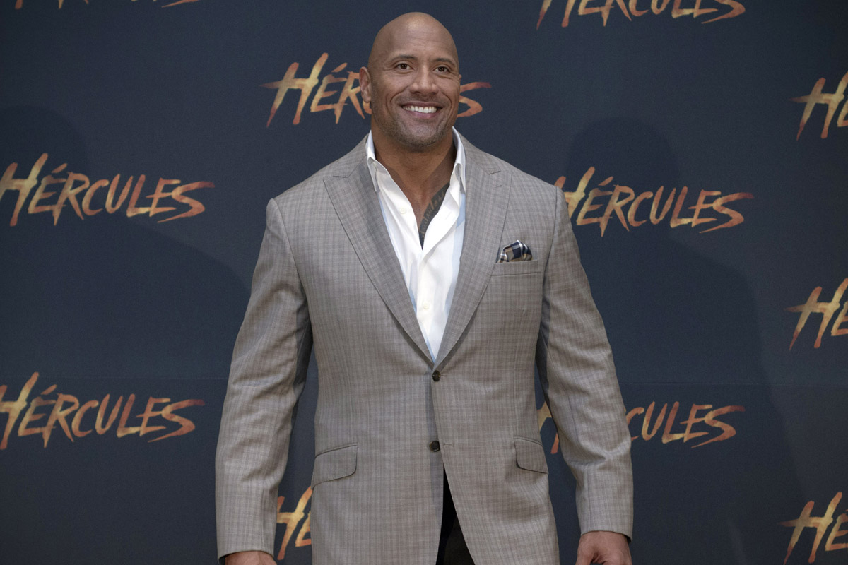 Dwayne Johnson gets nasty with chains