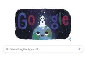 Google marks winter solstice, shortest day of year with an adorable doodle