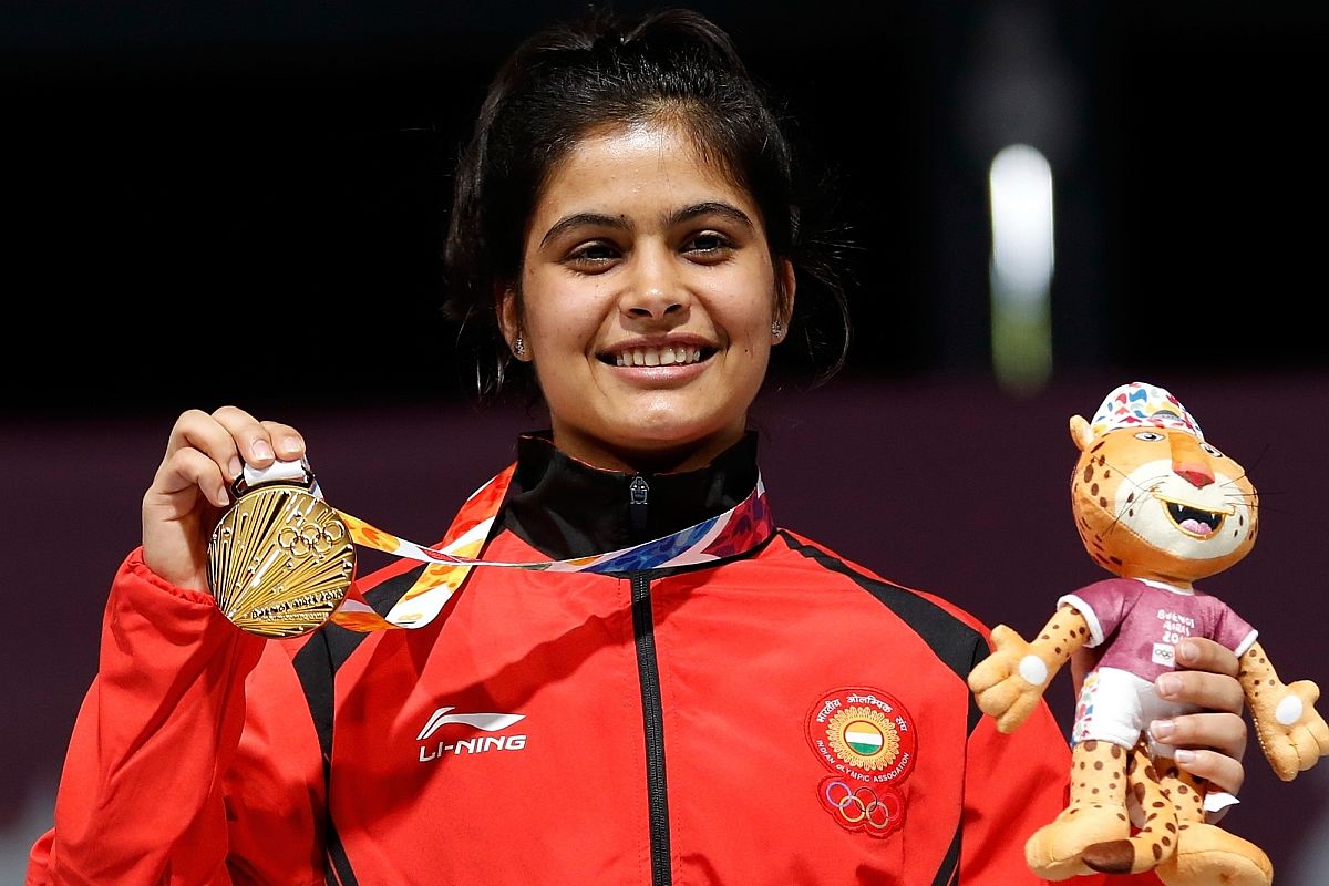Manu Bhaker wins gold medals in senior, junior 10m air pistol events in Nationals