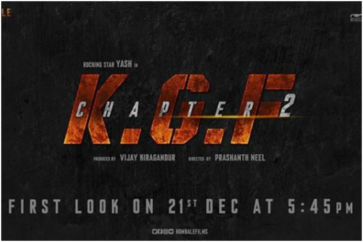 Sanjay Dutt announces ‘KGF: Chapter 2’ first-look date