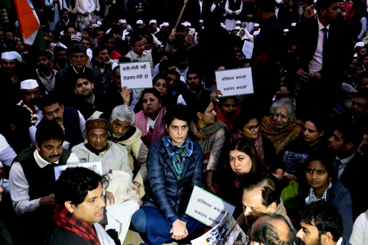 This is a democracy, not dictatorship: Priyanka Gandhi condemns police action on Jamia students