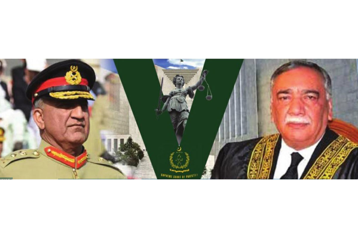 Battle between army and judiciary in Pakistan