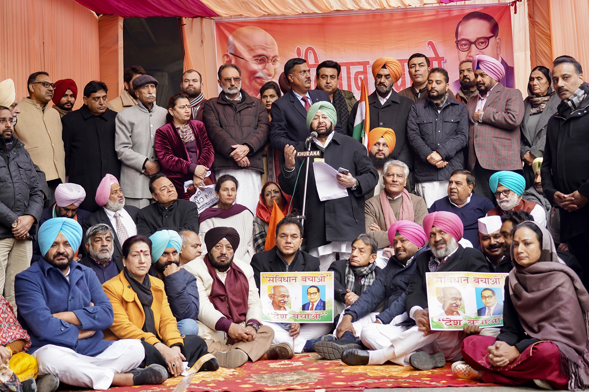 BJP trying to change Constitution’s preamble: Captain
