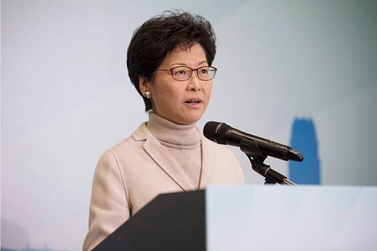 Hong Kong leader Carrie Lam’s online greeting draws negative response