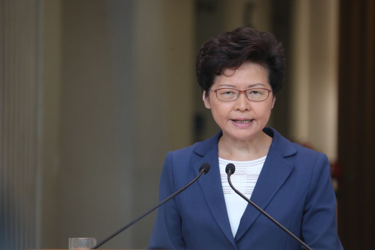 Hong Kong leader Carrie Lam promises to listen, find solutions for HK in 2020