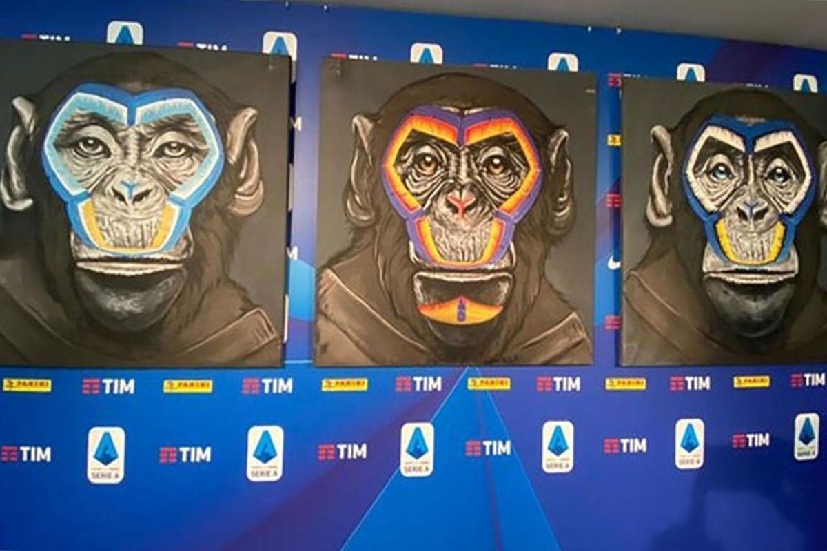 AC Milan, AS Roma criticise Serie A for anti-racism artwork