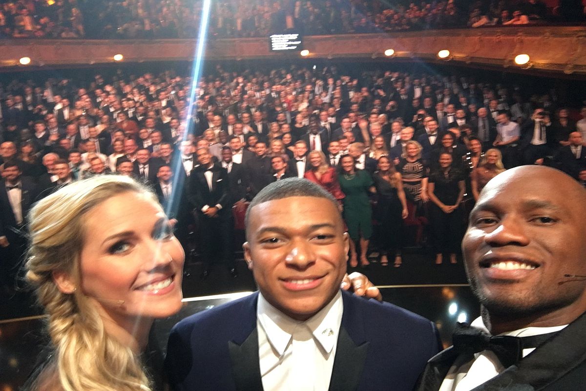 Ballon d’Or 2019: Didier Drogba takes selfie with Kylian Mbappe 10 years after refusing him