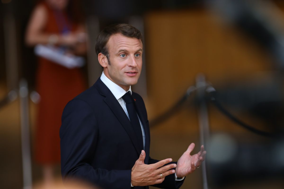 French President Emmanuel Macron voices determination to fight IS extremism