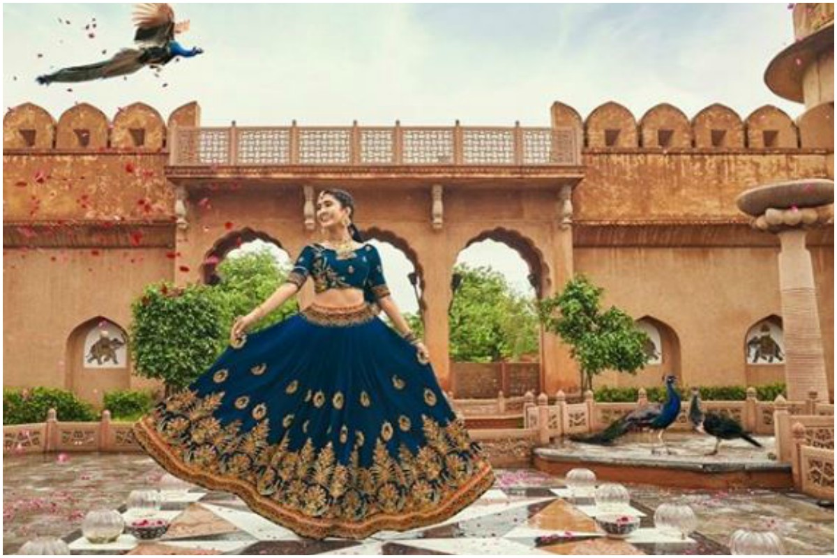 Shivangi Joshi looks pretty as she twirls her blue lehenga, check post