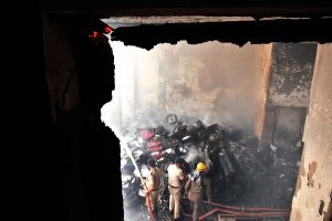 9 dead, 10 injured as fire breaks out in cloth warehouse in Northwest Delhi