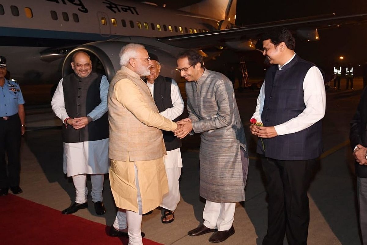 Uddhav Thackeray meets PM Modi for first time after becoming CM of Maharashtra
