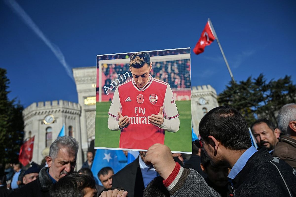Mesut Ozil misled by fake news, says China on footballer’s comments about Uighur muslims
