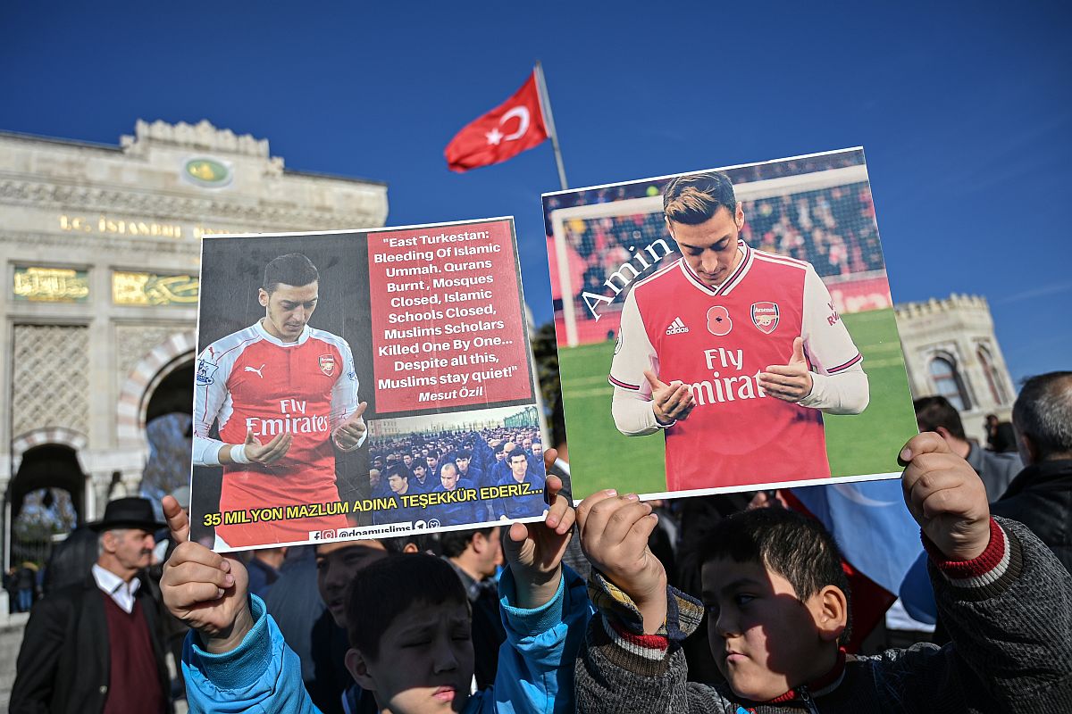 Mesut Ozil criticises Muslim countries for silence over Uighars in China, Arsenal distance themselves