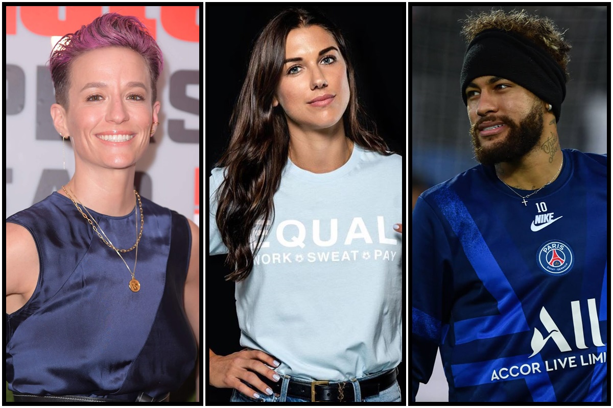 Neymar Alex Morgan Megan Rapinoe Among Most Searched Athletes On Google In 19