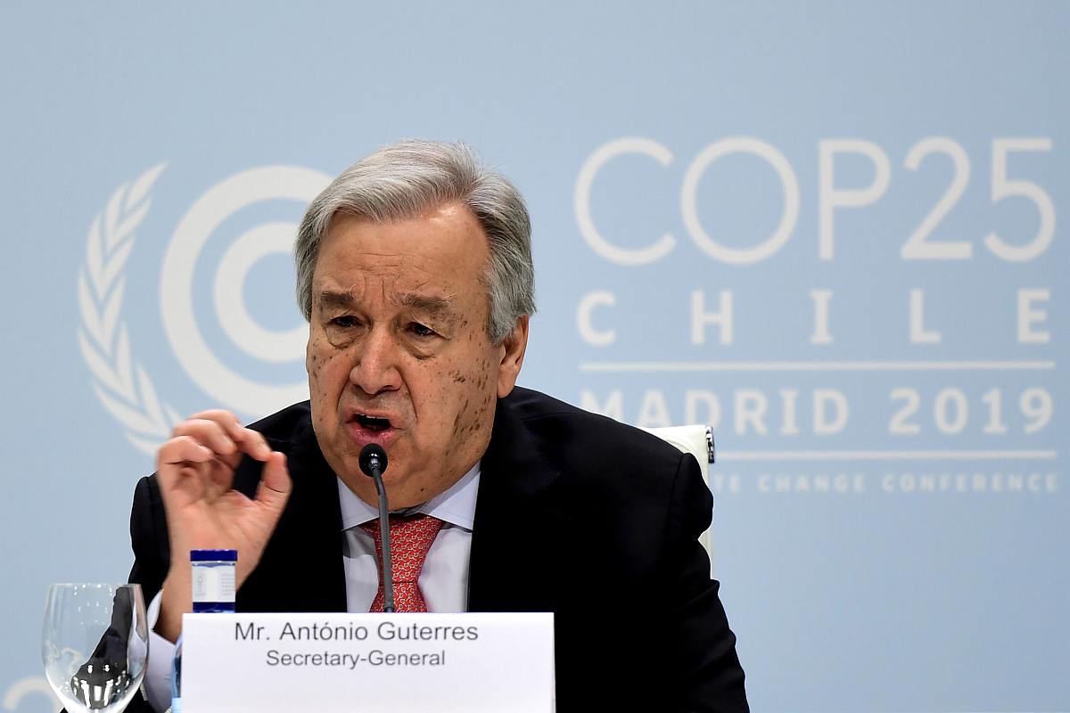 UN Secretary General warns of ‘point-of-no-return’ in climate crisis, lambasts major economies