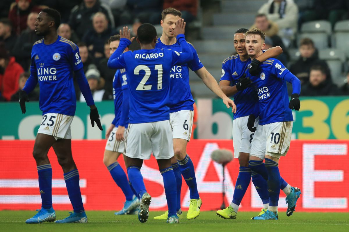 Leicester City outplay Newcastle 3-0 to consolidate second spot