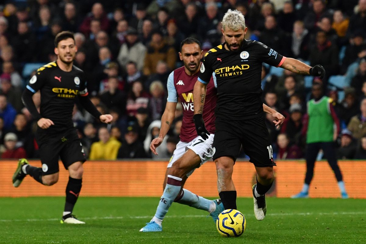 Premier League: Sergio Aguero scores hat-trick as Manchester City drub Aston Villa 6-1