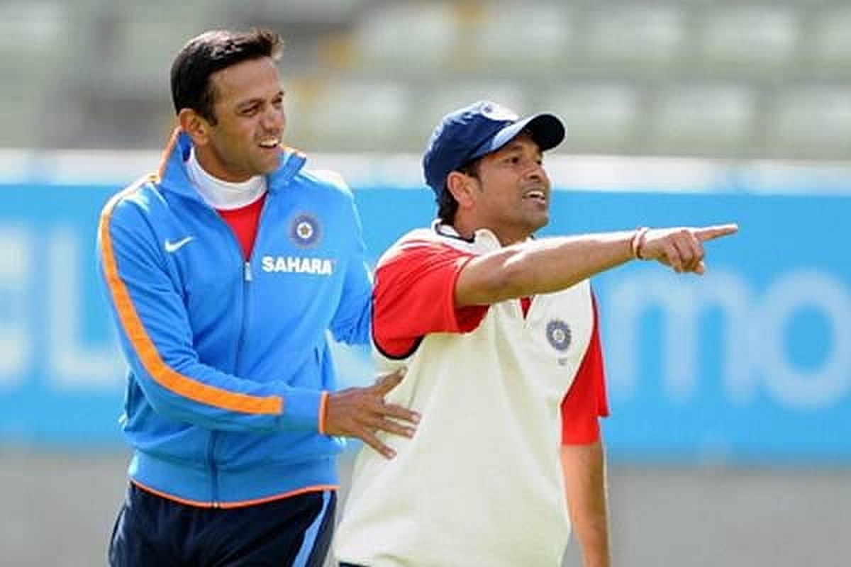 You created huge jams for bowlers: Sachin Tendulkar tells Rahul Dravid
