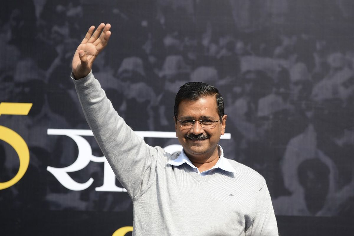 After waiting for 6 long hours in queue, Arvind Kejriwal files nomination for Delhi polls