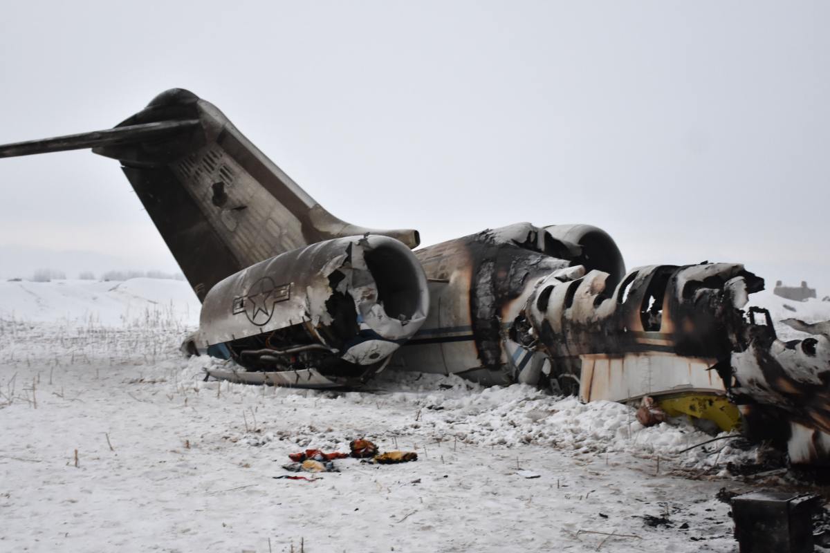 US confirms jet crashed in eastern Afghanistan province, no evidence of Taliban shoot-down