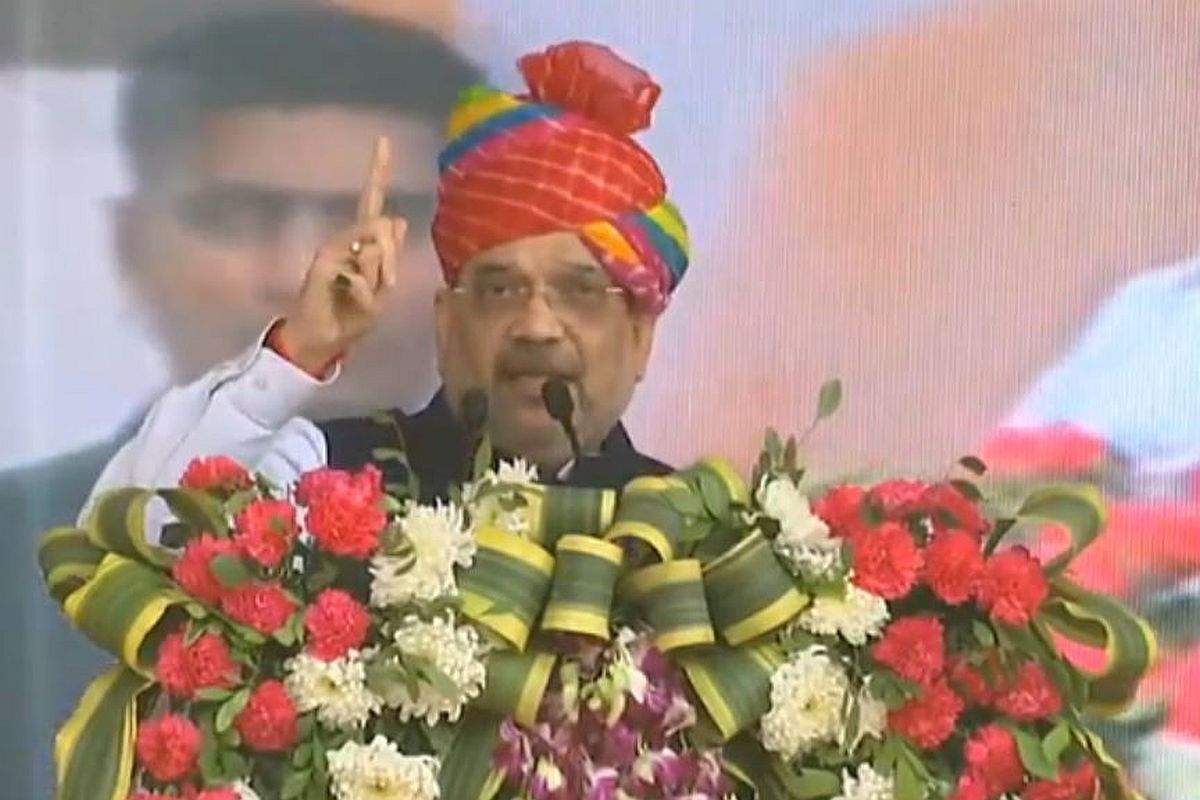 ‘Won’t budge an inch on CAA; Cong playing vote-bank politics’: Amit Shah in Jodhpur