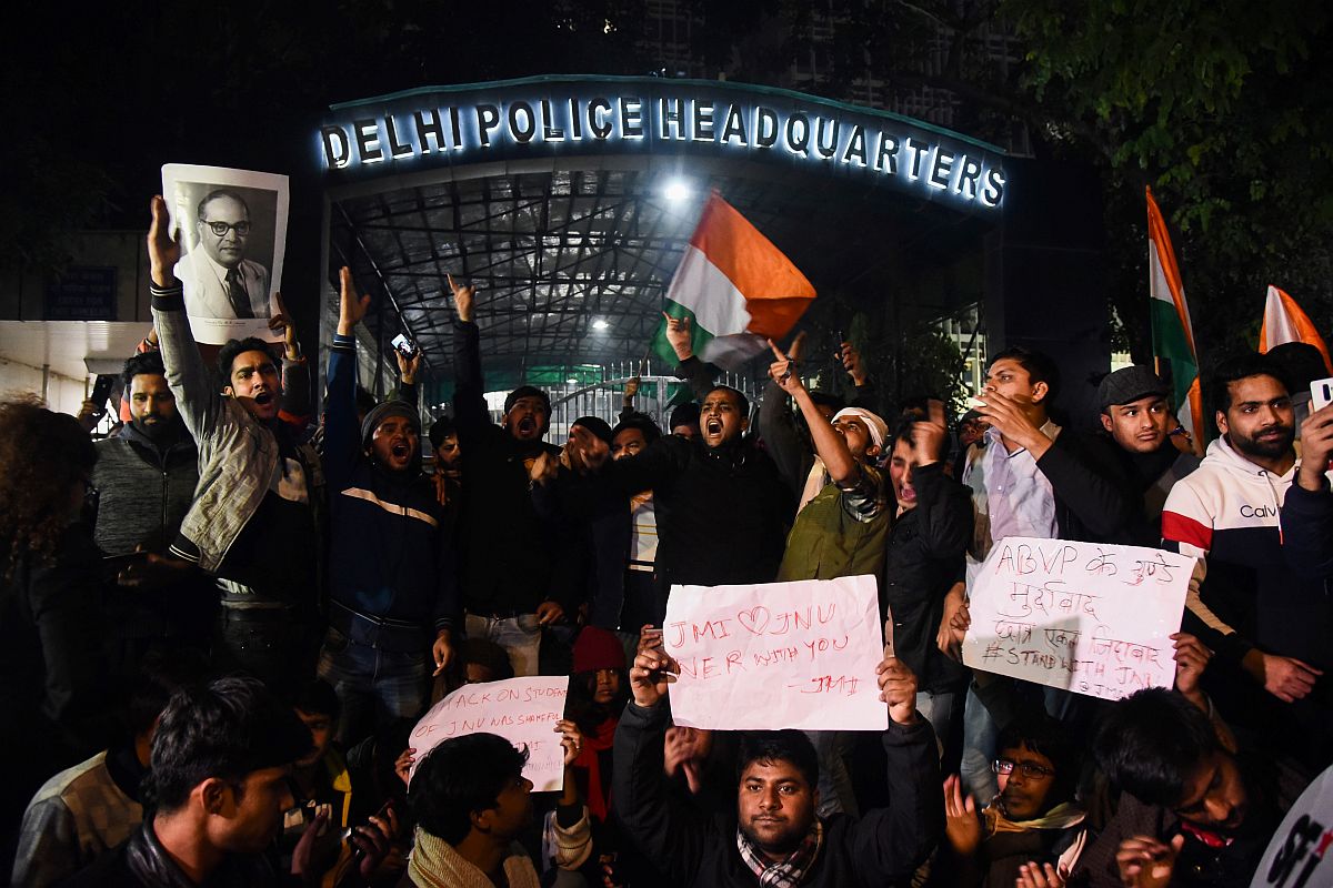 JNU violence case transferred to DP Crime Branch; Pro-VC, Registrar meet L-G