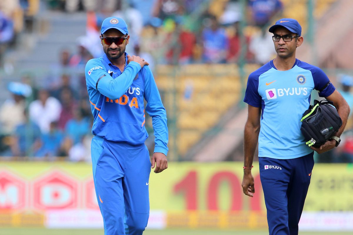 IND vs AUS, 3rd ODI: Shikhar Dhawan taken for X-ray, further news awaited