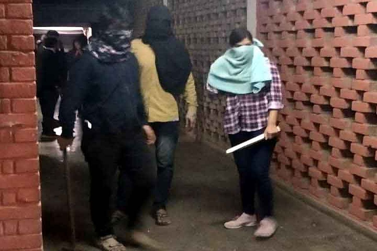 Masked woman in JNU violence video suspected to be Delhi University student: Police