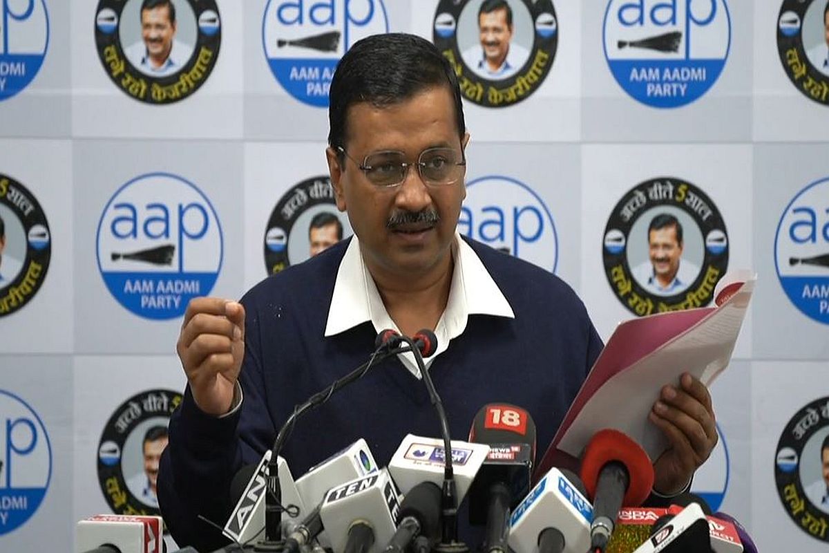 AAP releases ‘guarantee card’ for Delhi Assembly polls, CM Kejriwal promises 24-hr drinking water, clean environment
