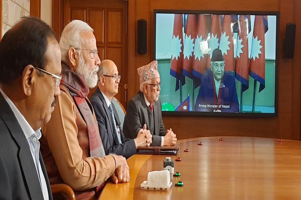 PM Modi, Nepal counterpart Oli jointly inaugurate check post at Jogbani-Biratnagar via video link