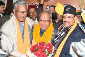 Bansi Dhar Bhagat is new Uttarakhand BJP chief