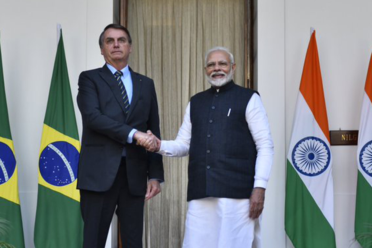 India, Brazil ink 15 accords; pledge to achieve $15 billion bilateral trade target by 2022