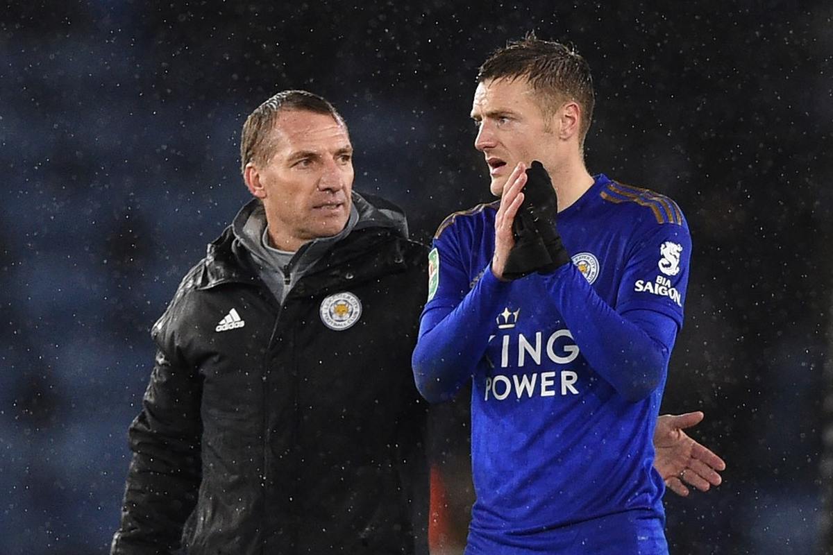 Brendon Rodgers doesn’t expect England return for Jamie Vardy