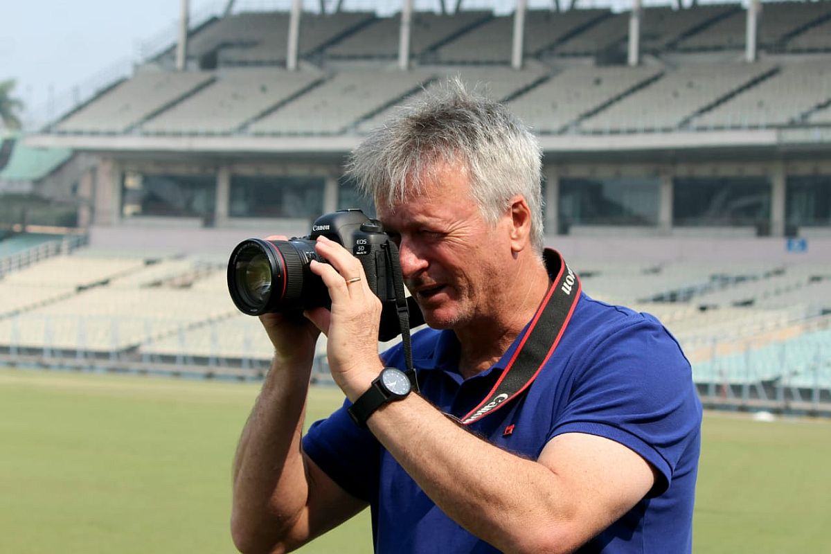 Steve Waugh turns photographer on his Eden return
